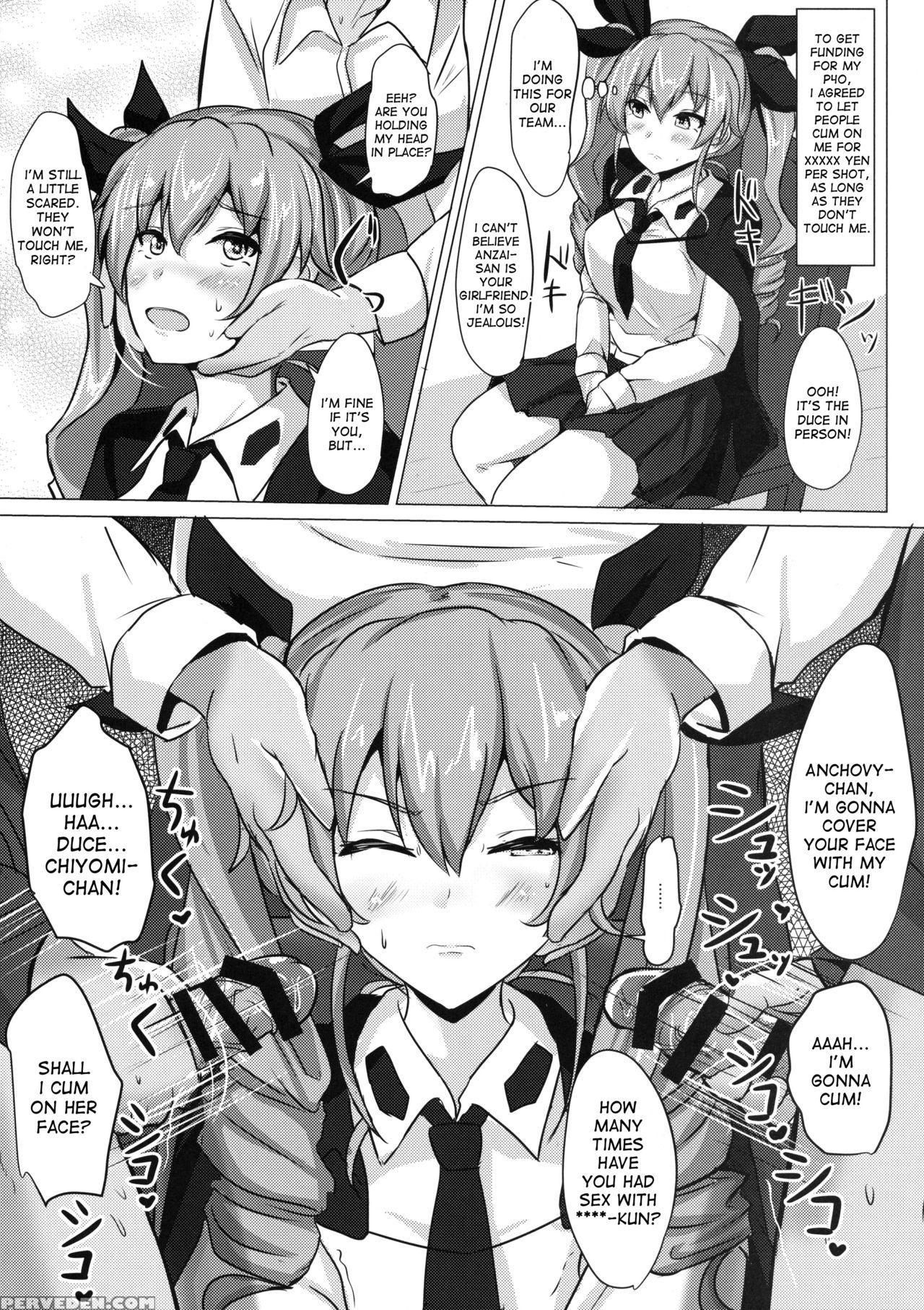 (c90) [hakuginmokusei (poshi)] Anchovy Nee-san White Sauce Zoe (girls Und Panzer) [english] [desudesu] Chapter 1000 Page 7